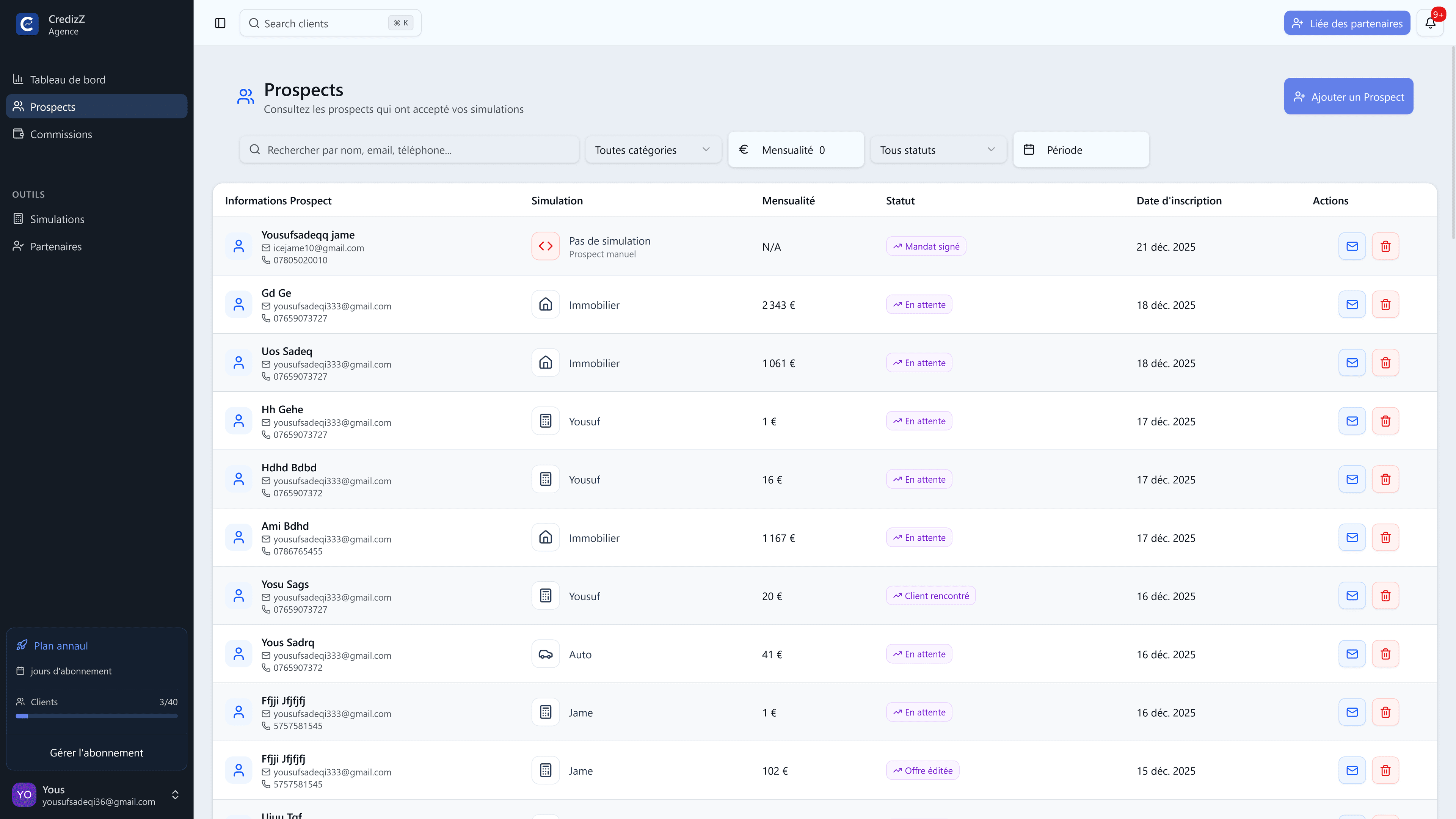 Dashboard Preview